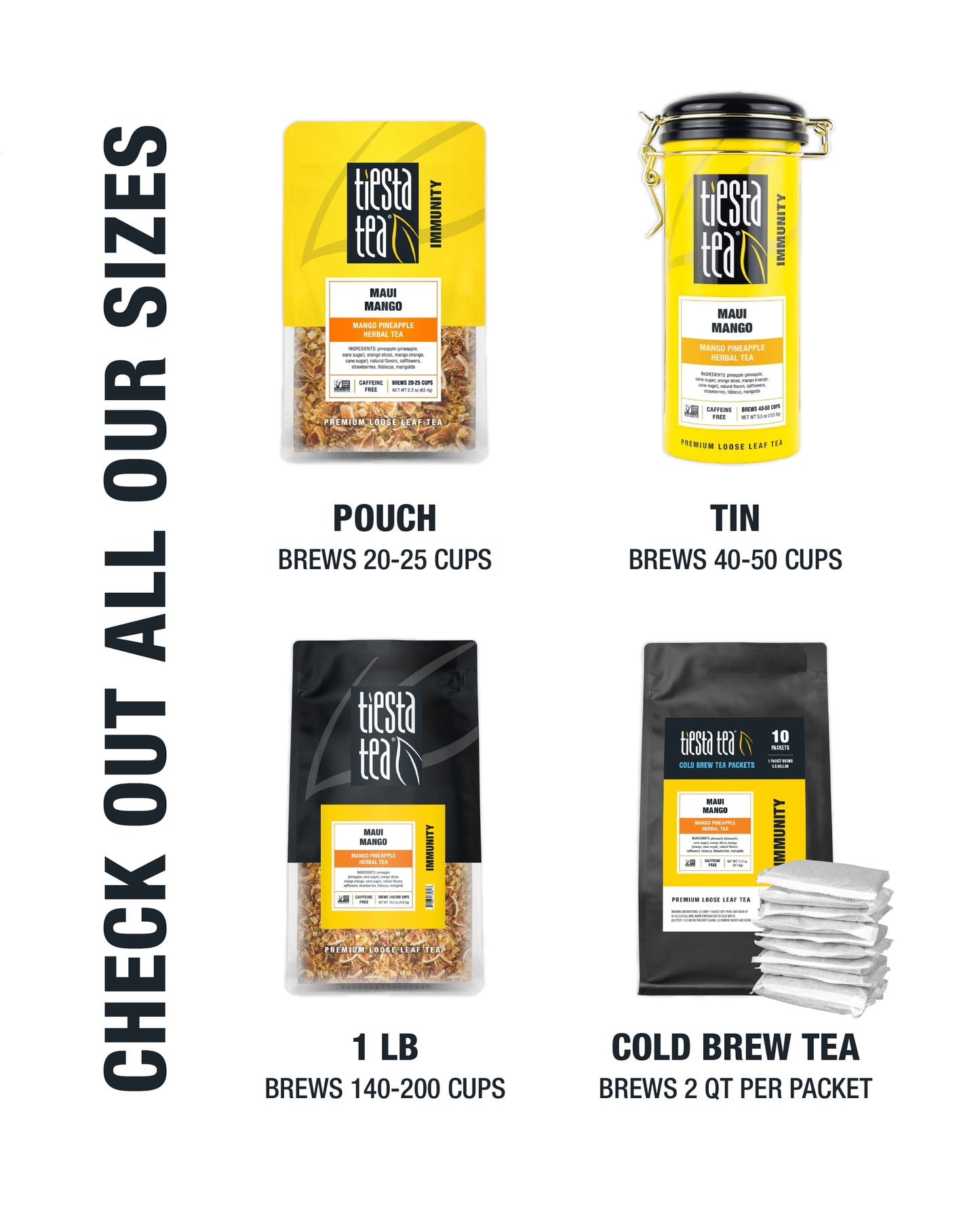 Tiesta Tea - Maui Mango, Immunity Loose Leaf Fruit Tea