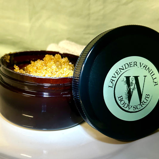 Lavender Vanilla Brown Sugar Body Scrub