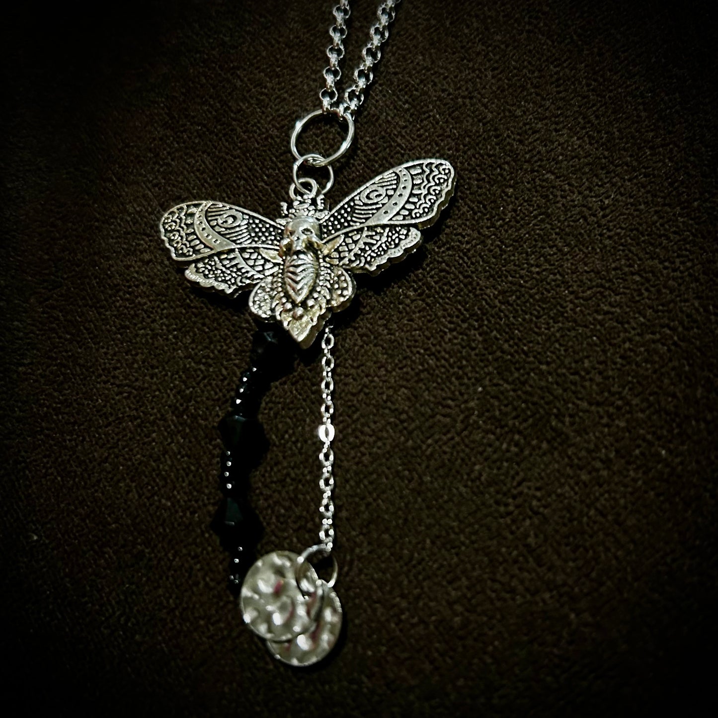 Death’s-Head Hawkmoth Necklace