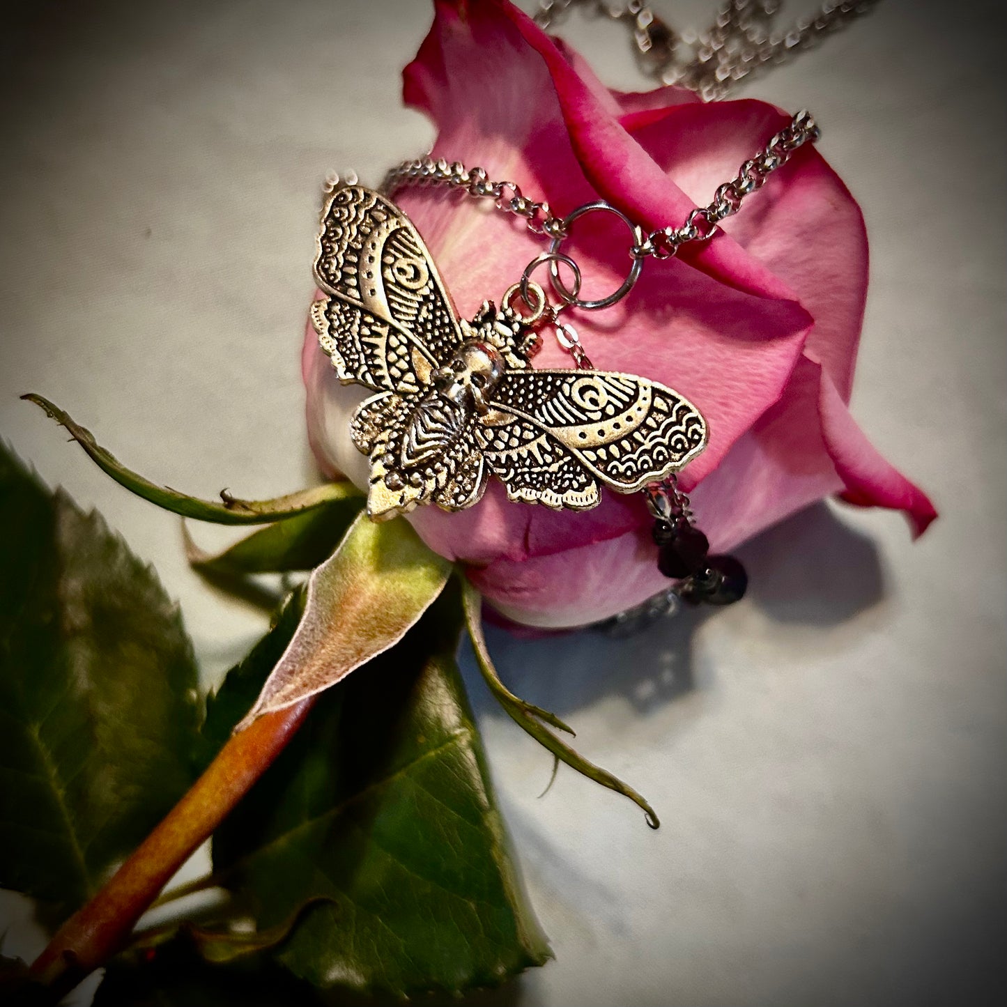 Death’s-Head Hawkmoth Necklace