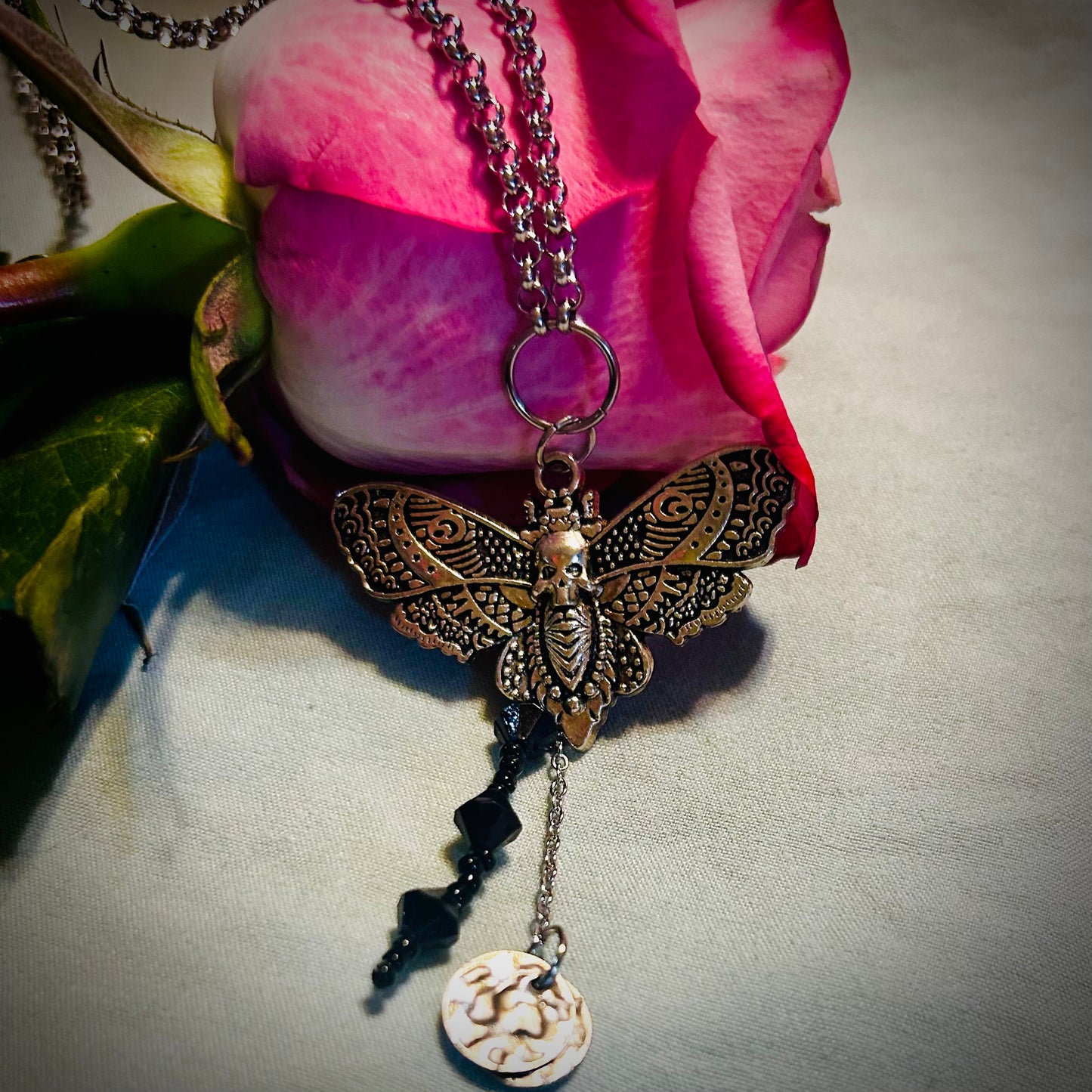 Death’s-Head Hawkmoth Necklace